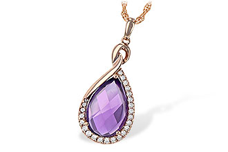 K225-72178: NECK 3.91 AMETHYST 4.10 TGW