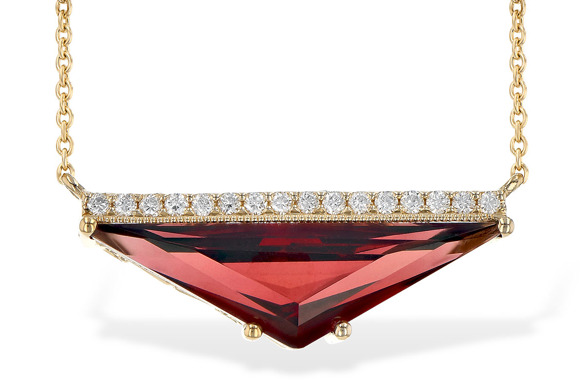 K226-60323: NECK 2.85 GARNET 2.95 TGW