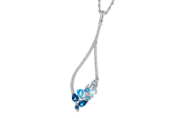 K309-31223: NECK .82 BLUE TOPAZ 1.05 TGW