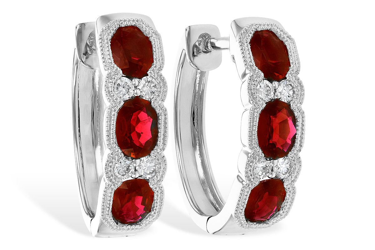 K309-31232: EARR 1.30 TW RUBY 1.45 TGW