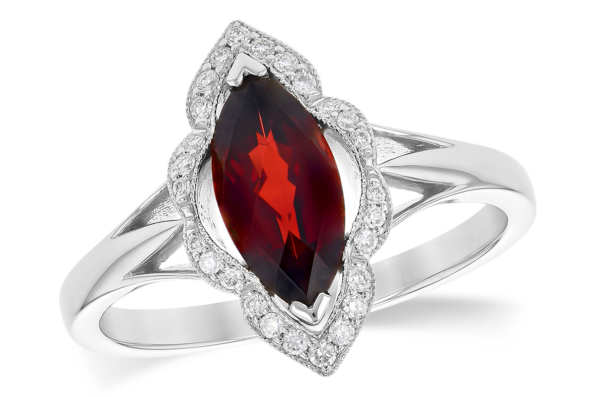 K309-34832: LDS RG 1.25 GARNET 1.36 TGW