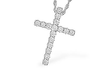 K310-18496: NECKLACE .50 TW