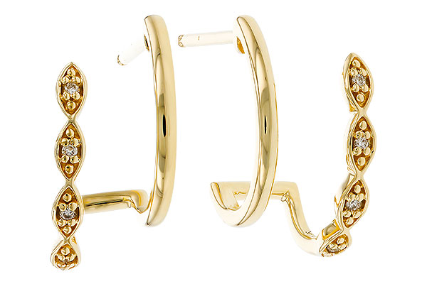 K311-13014: EARRINGS .03 TW