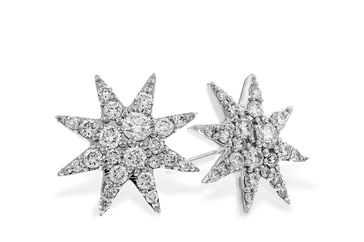 K311-15760: EARRINGS .50 TW