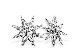 K311-15760: EARRINGS .50 TW