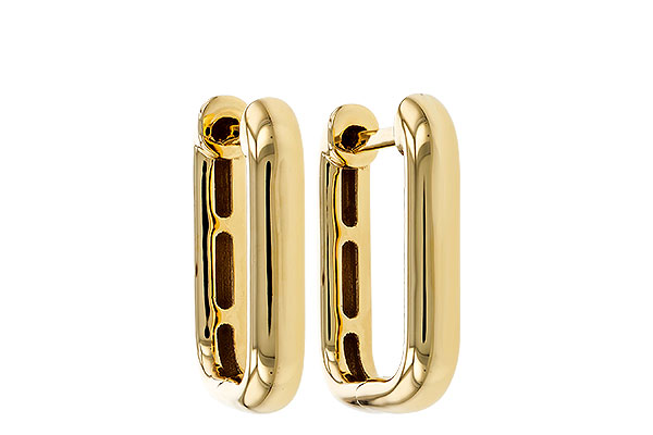 K311-15814: GOLD EARRINGS (15MM)