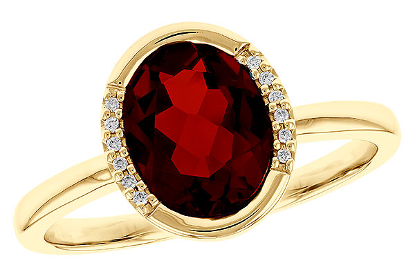 K312-01232: LDS RG 2.02 TW GARNET 2.05 TGW (9x7 GAR)