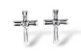 L036-62132: EARRINGS .03 TW