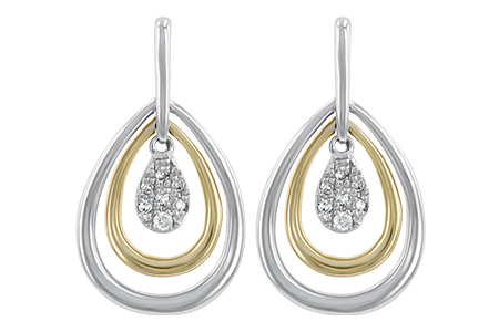 L220-22178: EARRINGS .06 TW