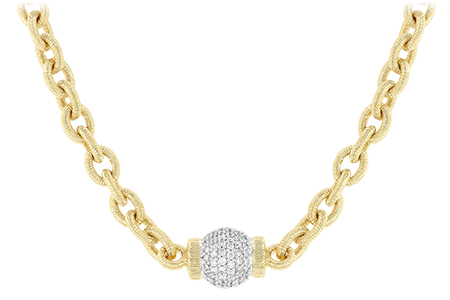 L220-25741: NECKLACE 1.27 TW (17.25 INCHES)