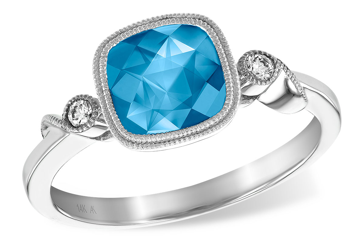 L222-97587: LDS RG 1.66 BLUE TOPAZ 1.71 TGW