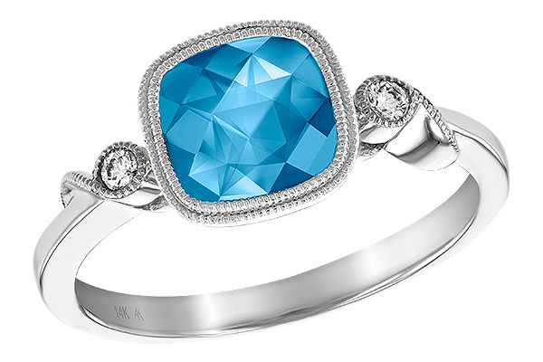 L222-97587: LDS RG 1.66 BLUE TOPAZ 1.71 TGW