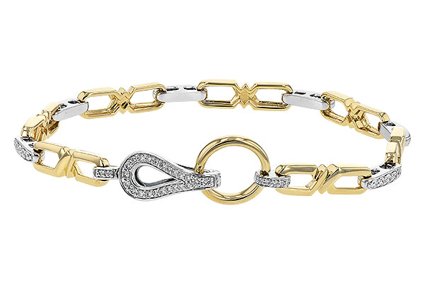 L225-72141: BRACELET .62 TW