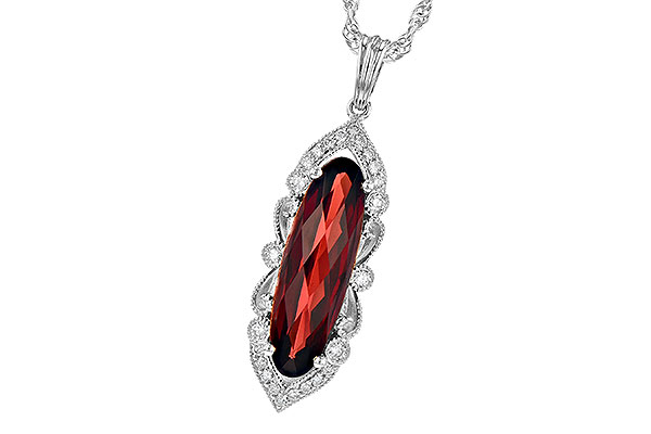 L226-60341: NECK 2.58 GARNET 2.70 TGW