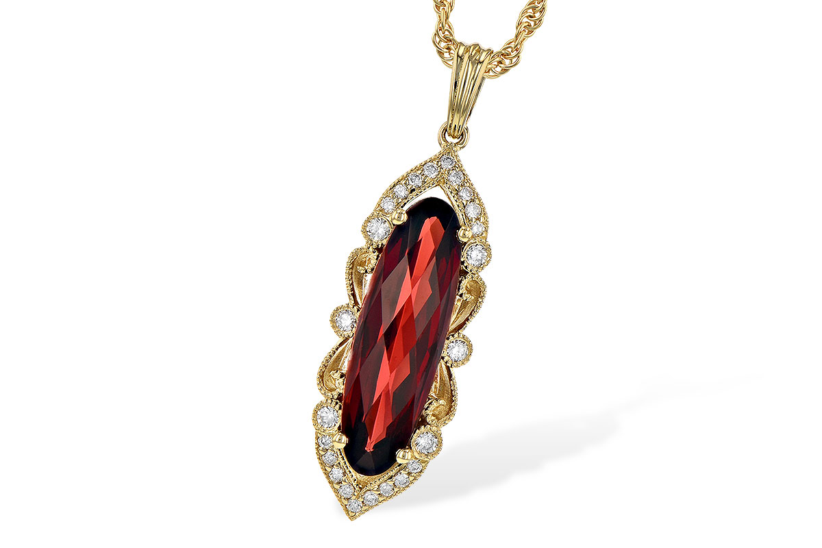 L226-60341: NECK 2.58 GARNET 2.70 TGW