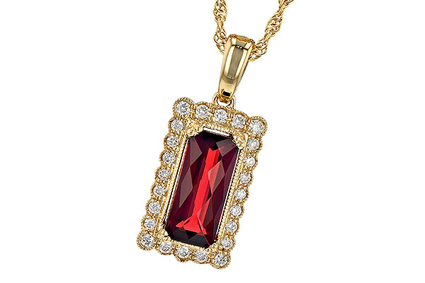 L309-28496: NECK 1.80 GARNET 1.95 TGW