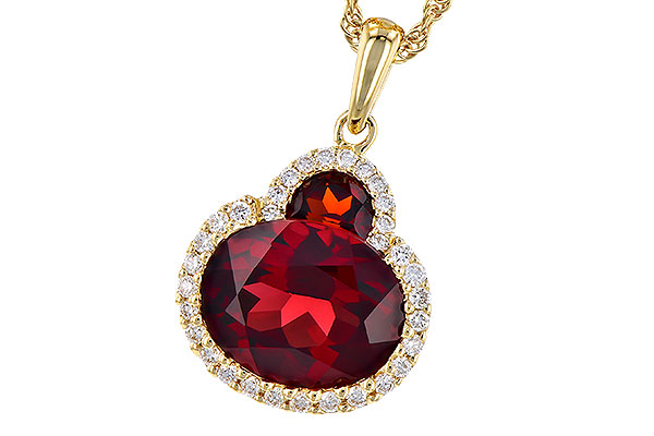 L309-34896: NECK 3.02 TW GARNET 3.16 TGW