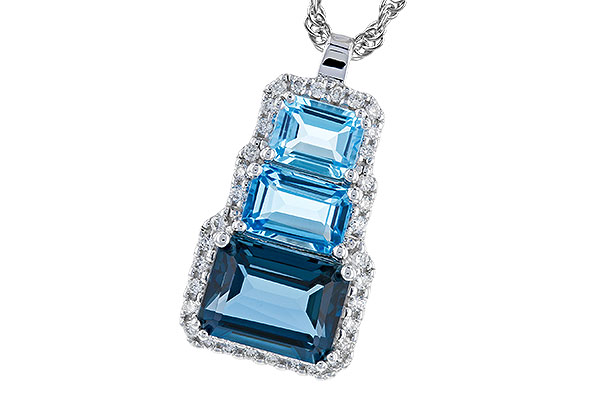 L310-21260: NECK 2.48 TW BLUE TOPAZ 2.64 TGW