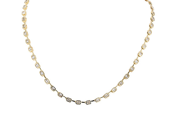 L310-23041: NECKLACE 2.05 TW BAGUETTES (17 INCHES)