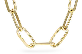 L310-23987: PAPERCLIP XL (5.20MM, 14KT, 24IN, LOBSTER CLASP)