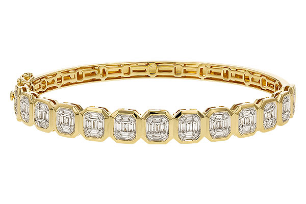 L311-09432: BANGLE .81 TW BAGUETTE 1.00 TW