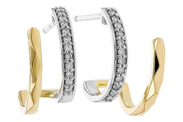 L311-13014: EARRINGS .12 TW