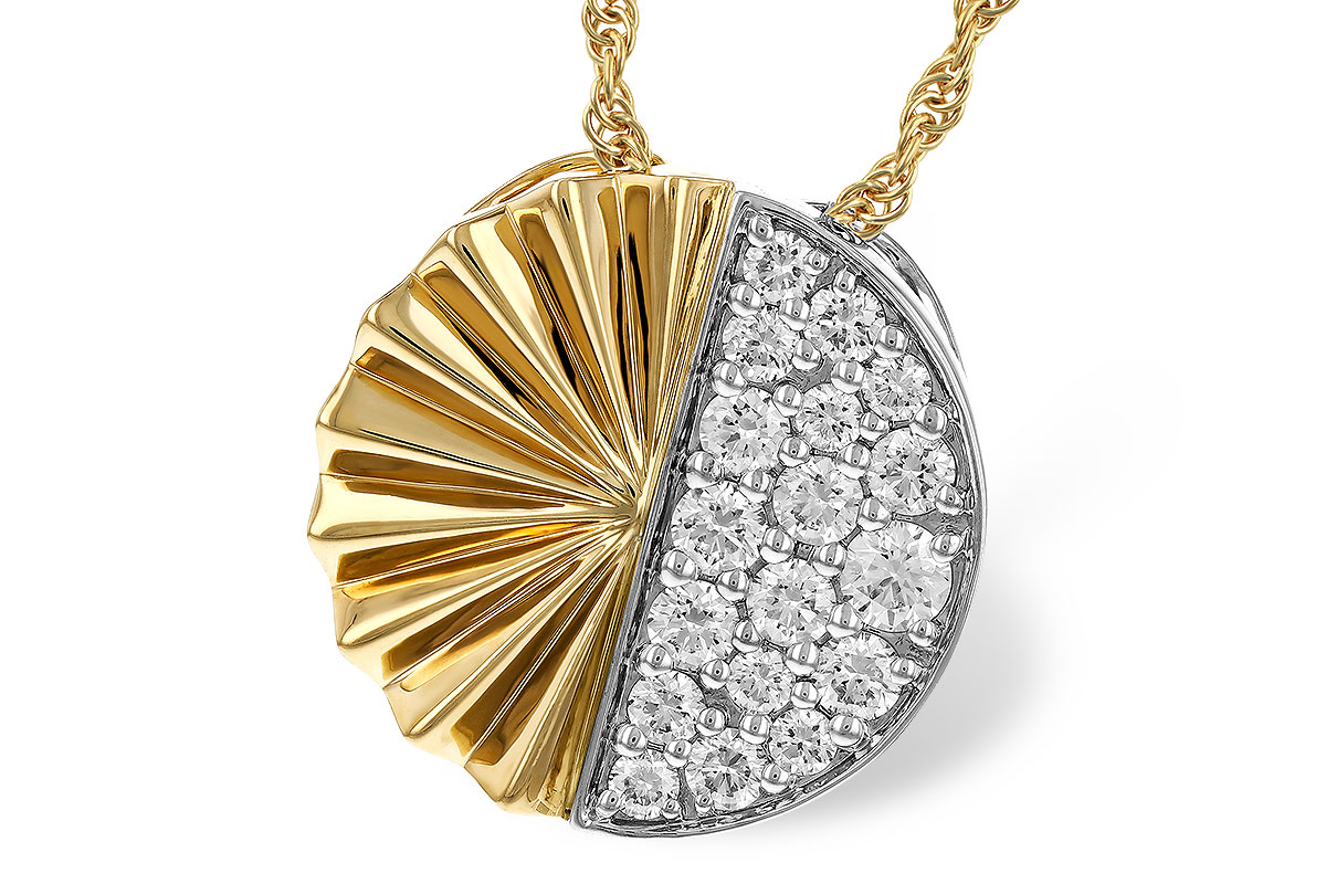 L311-15732: NECKLACE .50 TW