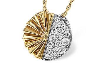 L311-15732: NECKLACE .50 TW