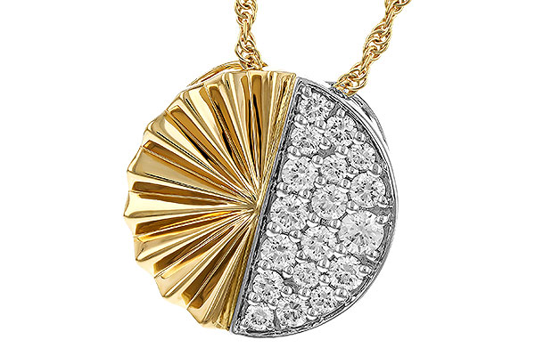 L311-15732: NECKLACE .50 TW