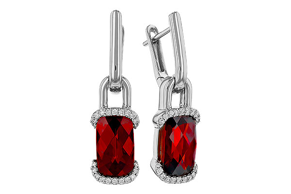 L312-00305: EARR 4.65 TW GARNET 4.80 TGW (10x6MM GAR)