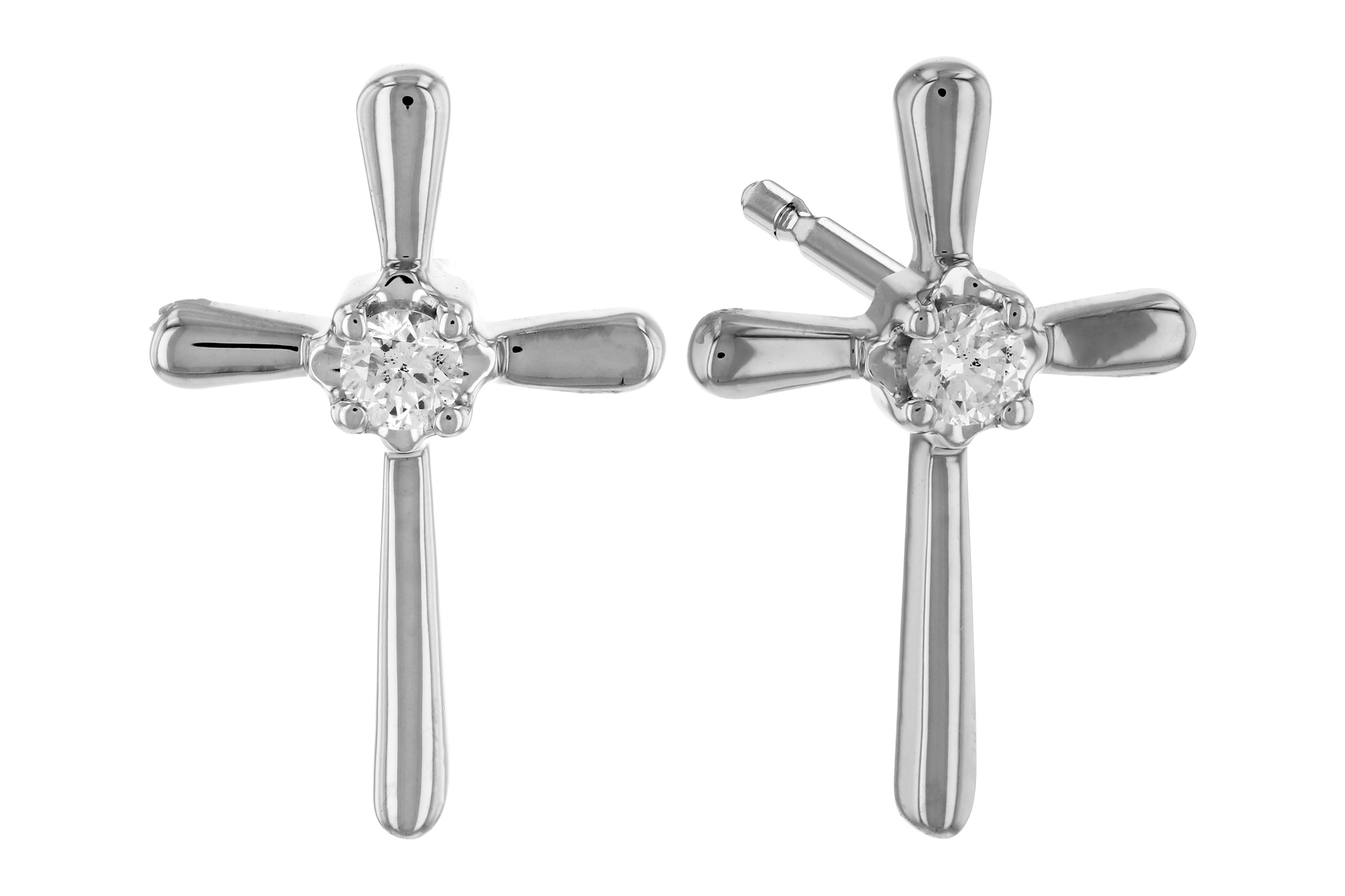 L312-01214: EARRINGS .04 TW