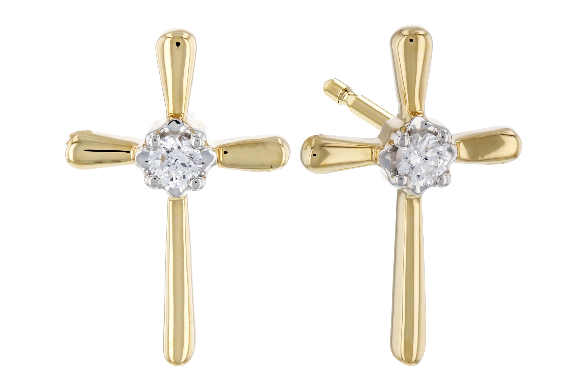 L312-01214: EARRINGS .04 TW