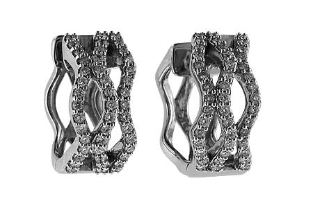 M036-63087: EARRINGS .50 TW