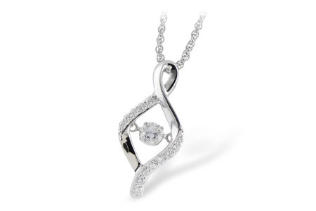 M224-74823: NECKLACE .33 TW