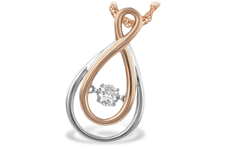 M224-78514: NECKLACE .14 TW