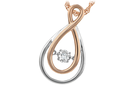 M224-78514: NECKLACE .14 TW