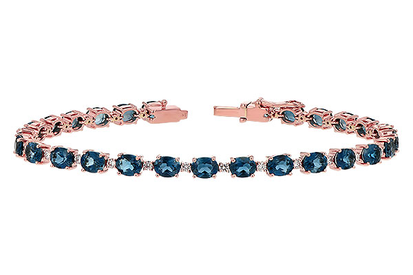 M225-65741: BRACELET 8.97 LONDON BLUE TPZ 9.55 TGW