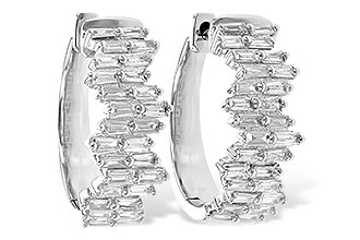 M226-59441: EARR .70 TW BAGUETTE DIAS