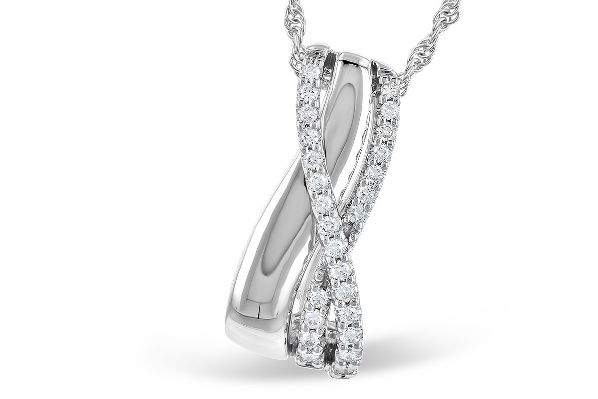 M309-29423: NECKLACE .26 TW