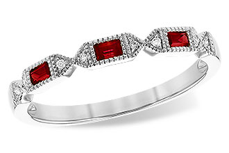 M309-30350: LDS WED RG .12 RUBY .14 TGW