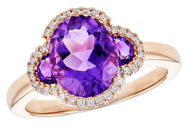 M310-19387: LDS RG 2.44 TW AMETHYST 2.60 TGW