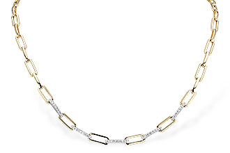 M310-22096: NECKLACE .50 TW