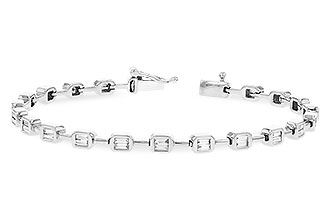 M310-23041: BRACELET .90 TW BAGUETTE