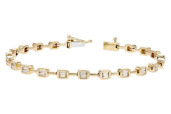 M310-23041: BRACELET .90 TW BAGUETTE