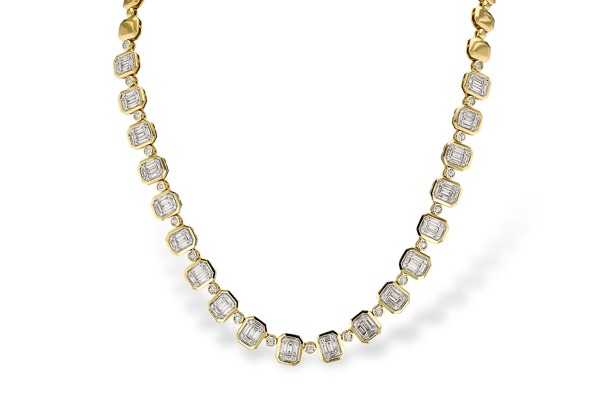 M311-09423: NECKLACE 2.48 BAG 2.95 TW (16")