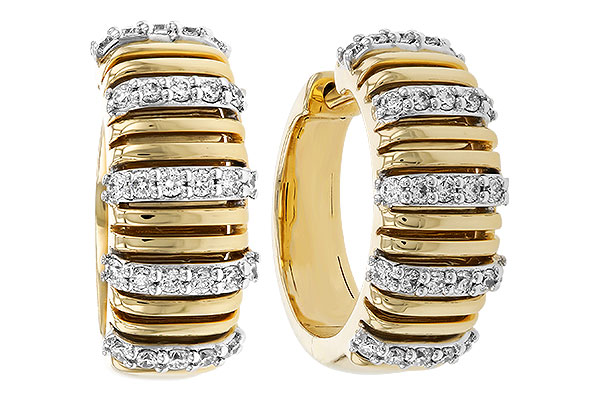 M311-10323: EARRINGS .33 TW