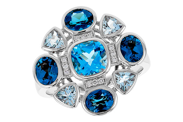 M311-12105: LDS RG 3.19 TW BLUE TOPAZ 3.25 TGW