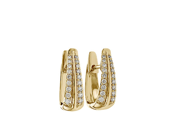 M311-12141: EARRINGS .25 TW