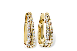 M311-12169: EARRINGS 1.00 TW
