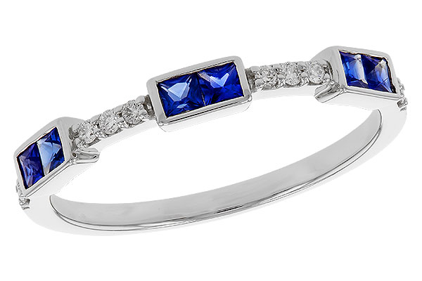 M311-13087: LDS WED RG .36 SAPPHIRE .43 TGW